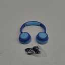iClever BTH22 Kids Bluetooth Headphones, 60H Play Time, USB C Fast Charging, Bluetooth 5.4, AUX Cord,Safe Volume 74/85 dBA,Toddler Headphones for iPad/Tablet/Travel/School, Blue