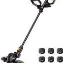 HEINPRO Cordless String Trimmer Compatible with Dewalt 20V MAX Battery, 12-Inch Electric Weed Wacker, Auto Line Feed, Weed Eater Battery Powered Grass Trimmer, w/ 6 Line Spools, Black(Tool Only)