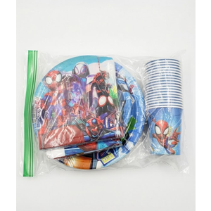 Spiderman Party Set for 24 People
