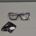 livho Oversized Blue Light Blocking Glasses for Woman and Men - Rectangle Fashion Glasses for Computer, Chic Preppy Frame (*Coco Tortoise)