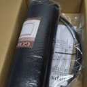 GO&SO Black Velvet Lamp Shades - 13" Top x 13" Bottom x 10" High(Spider) Medium Drum Lampshades - Traditional Fabric Lamp Shade for Table Lamps - Replacement Lampshade - Assembly Required
