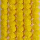 5 PC - 4.5 Feet Marigold Garlands Halloween Diwali Pooja Indian/American Wedding Party Mantle Decorations Faux Artificial Floral Strings Christmas Fall Festival Spring Bush Floral Decor - Lemon Yellow