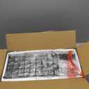 Bathroom Floating Shelves for Wall - Shelf Over Toilet Storage Small Farmhouse Decor Shelves (15.7 inch, Set of 3, Black)