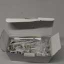 Snowflake Window Curtain Lights, 13ft 96 LED Snowflake Christmas Icicle Lights with Remote,18 Drops,8 Modes Twinkle Fairy Light for Christmas Tree,Bedroom,House, Holiday,Yard Decoration (Purple)