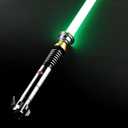 Lightsaber,Metal Dueling Light Saber, Smooth Gesture Swing,USB Rechargeable Lightsabers with 18 Set Sound Effects with 19 Colors Change,Light Saber Sword ToyLuke