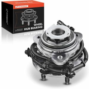 A-Premium Front Wheel Bearing and Hub Assembly with ABS & 5-Lug Compatible with Ford Ranger 1998-2000 & Mazda B4000 1998-2000, 4WD & 4-Wheel ABS Only