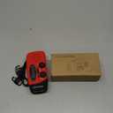 2000mAh SOS Alarm Emergency AM FM Weather Radio, 3LED Type-C Hand Crank Solar Battery Operated Portable Wind Up Radio Flashlight, Cell Phone Charger Survival Kit (Red)