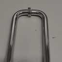 CKB 8" Shower Door Handle, Shower Glass Door Pull Back to Back Handle Compatible with 1/4" to 1/2" Thickness Glass for Frameless Shower Doors, Chrome Finish with 304 Stainless Steel