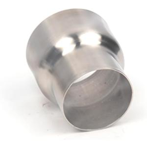 Stainless ID 3" to OD 4" Exhaust Reducer Adapter for Pipe Connection, Whole Length 4.2 Inch