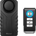 Wsdcam 113dB Bike Alarm Wireless Vibration Motion Sensor Waterproof Motorcycle Alarm with Remote