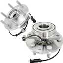 2Pcs 515160 Front Wheel Bearing Hub Assembly Fit for Chevy Silverado 1500(LD) Suburban Tahoe 2014-2020, for Cadillac XTS Escalade(ESV), for GMC Sierra 1500 Yukon(XL) 2014-2020, 6 Lugs w/ABS