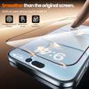 2-Pack for iPhone Air Screen Protector,Military Grade Shatterproof,Bubble-Dust Free Box,9H+ HD Tempered Glass,Scratch & Smudge Resistant for iPhone Air 6.5 inch