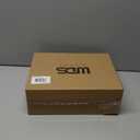 WDS WONDROUS Easter Decorations Set of 5, 3 Flocked Bunny Figurines & 2 Egg Statues, Resin Sculptures Tabletop Decor for Spring Farmhouse Mantel, Pink & White Easter Bunny Gifts, Cute Home Decor