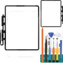 SRJTEK for iPad Pro 12.9 5rd 2021 Screen Replacement for iPad Pro 12.9 6th LCD Screen 2022 A2436 A2437 A2764 Display Digitizer Repair Kit Black (Without LCD)