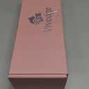 Carbon Fiber Hair Comb Set for Curly Hair Woman|Wide Tooth Comb, Parting, Fine Tooth for Detangling, Styling for Natural Fine Straight to Curly, Thick, Wet or Dry Hair (Black-Pink)