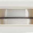 MEEDEE White Velvet Ribbon 1 Inch Single Face Nylon Velvet Ribbon 2 Rolls 20 Yards White Ribbons for Christmas Tree, Gift Wrappig, Rustic Wreath, Velvet Bow Making, Floral Bouquets, Home Decor