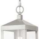 Livex Lighting 1-Light Pendant, Brushed Nickel