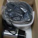 GANIZA Food Processors, Electric Food Chopper with Meat Grinder & Vegetable Chopper - 2 Bowls (8 Cup+8 Cup) with Powerful 450W Copper Motor - Includes 2 Sets of Bi-Level Blades for Fruits/Meat/Nuts (Black)