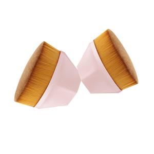 Kabuki Makeup Brushes Beauty Powder Face Foundation Brush Portable Professional Set Eye Face Cosmetic Large Soft Base Foundation Makeup Brush (Pink)