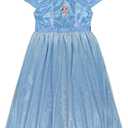 Disney girls Frozen Fantasy Gown Nightgown (3T, Fantasy Elsa 2)