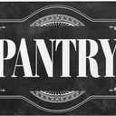 Pantry Welcome Pantry Room Non - Slip Absorbent Resist Dirt Doormat Entrance Rug Inside Floor Mats for Home Bedroom Kitchen Front Porch 30"x18"