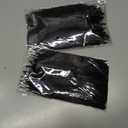 Crowye 100 Pcs Ostrich Feathers Bulk for Centerpieces Craft Ostrich Feathers for Vase Wedding Masquerade Party Home Costume Decorations (6-8 Inch, Black)