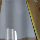 Tempered Glass Chair Mat 48" x 32",1/5" Thick for Office Desk,Rolling Chair Mat for Carpet, Odorless, Easy to Clean with 4 Non-Slip Pads for Carpet & Hardwood Floors