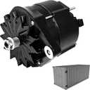 45-2671 Alternator 120A 14.5V, Alternator 45-2671 with Pulley Belt Compatible with Thermo King Tripac APU Reefer Container Cold, Alternative Models:1E78291G00 41-9925 45-2596 845-2681 9513-45