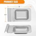 Wood Chip Tray Replacement Parts for Masterbuilt 30 inch & 40 inch Digital Electric Smoker, 9007140023 Wood Chip Tray Replacement Parts for MB20071117, MB20072918, etc Grills. 8'' L X 4.5'' W