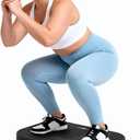 Vibration Plate Exercise Machine, 330LBS Capacity, 200 Adjustable Speeds for Lymphatic Drainage & Weight Loss, 10 Modes Whole Body Workout Platform