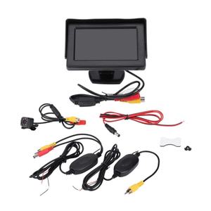 4.3 Inch TFT HD LCD Monitor for Car, LCD Monitor for Car, Wireless Reversing Camera, TFT LCD Monitor Kit, Night Vision, Water and Shock Resistant