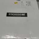 STICKGOO PVC Ceiling Tiles, 2'x2' Glue Up Ceiling Panel White to Prevent Breakage Cover 48 Sq. Ft, Pack of 12 Tiles