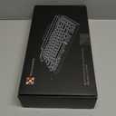 Retro Typewriter Wireless Mechanical Gaming Keyboard, Bluetooth 5.0 Office Computer Vintage Keyboards 83-Key Blue Switches Punk Round Keycap, LED Backlight, Compatible with PC/Laptop/Pad/Phone, Wood