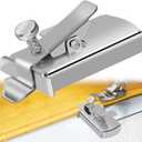 TIGARI Magnetic Seam Guide for Sewing Machine, Magnetic Sewing Guide with Clip, Multifunctional Ruler, Hemmer Guide, Seam Guide, Hem Guide for Walking Foot Sewing Machine, Sewing Supplies Accessories