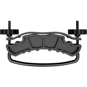 WILDROAD Universal Roof Rack U-Bolt, Upgraded 2 PCS Cargo Rack U Bolts, Replacement Hardware Mounting Kit for Roof Rack and Roof Platform (Black)