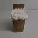 Bedsure GentleSoft White Throw Blanket for Couch - Cozy Soft Blankets for Women, Cute Small Fleece Throws for Girls, House Bedroom Decor Aesthetic Gift for Women, Off White, 50x70 Inches