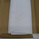 Sancua 2 Pack White Tablecloth 60 x 102 Inch, Rectangle 6 Feet Table Cloth - Stain and Wrinkle Resistant Washable Polyester Table Cover for Dining Tables, Buffet Parties and Camping