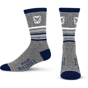 For Bare Feet Men's NFL 5 Star Marbled Crew Sock, 1 Pair