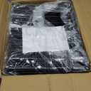 46 Panels Animal Barrier Fence, Garden Fence Animal Barrier, No Dig Fencing, 65.2ft(L) x 13in(H) Dog Fencing Rabbit Fences, 1.5in Spike Spacing Rustproof Metal Fences Border for Outdoor Yard