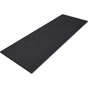 Amylove 1 Pack Polyurethane Foam 1/2" x 24" x 72" High Density Cushion Upholstery Foam Sheet for Seat Replacement DIY Projects Chairs Headboards Sofas Home (Black)
