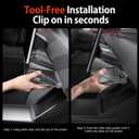 YONZEE Under Screen Storage for Tesla Model Y 2025-2026 and Model 3 2024-2026 (Juniper and Highland), Magnetic Hidden Center Console Organizer Tray, Easy Installation