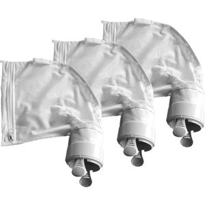 ATIE Pool Cleaner All Purpose Bag K13 with Zipper Enclosure Replacement For Zodiac Polaris 280, 480 Pool Cleaner Zippered All Purpose Bag K13 (3 Pack)