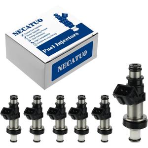 06164-P8E-A00 Fuel Injectors (Set of 6) Compatible with Honda Odyssey Acura TL CL 3.2L MDX 3.5 V6 (1 Holes) for # FJ490 800-1497N
