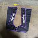 Leg Compression Massager for Circulation and Pain Relief FSA, Recovery Boots Sleeve for Fast Therapy, Cordless Leg Massager with Heat as Ideal Gifts for Men Women (Large,2-Pack)