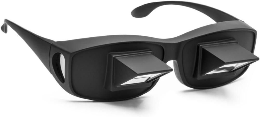 Flammi Lazy Glasses Prism Glasses Horizontal Spectacles Lie Down for Reading/Watching TV (Hot Sales)