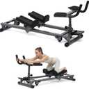 3D Crawl Trainer for Adults – Full Body Exercise Machine for Core Strength | Spine Decompression & Low Impact Workout with Digital Counter, Adjustable Length for Home Gym