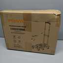 Folding Hand Truck 500lbs, Portable Heavy Duty Dolly Cart, 6 Wheels Collapsible Luggage Cart with 2 Elastic Ropes - Compact Trolley Cart for Easy Moving - Ideal Hand Cart for Travel and More (17, Blue)