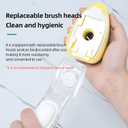 Dish Brush with Soap Dispenser with 2 PCS Brush Refills & Handle,Soap Dispensing Dish BrushesDish Soap Brush, Dish Wand with Soap Dispenser for Dishes, Pans, Sink, Pots