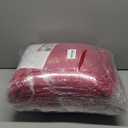 Large Area Rugs for Living Room Bedroom, 7x10 Feet Burgundy Red Rug, Minimalist Modern Shag Rug, Soft Thick Memory Foam Indoor Carpet, Non-Slip Washable Rug for Boys Girls Dorm Nursery Room Home Decor