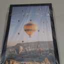 7x11 Picture Frame Black for Wall Hanging or Tabletop- Wall Mounting Horizontally or Vertically, 7 x 11 Wall Gallery Poster Photo Frame for 7 by 11 Photo, Black